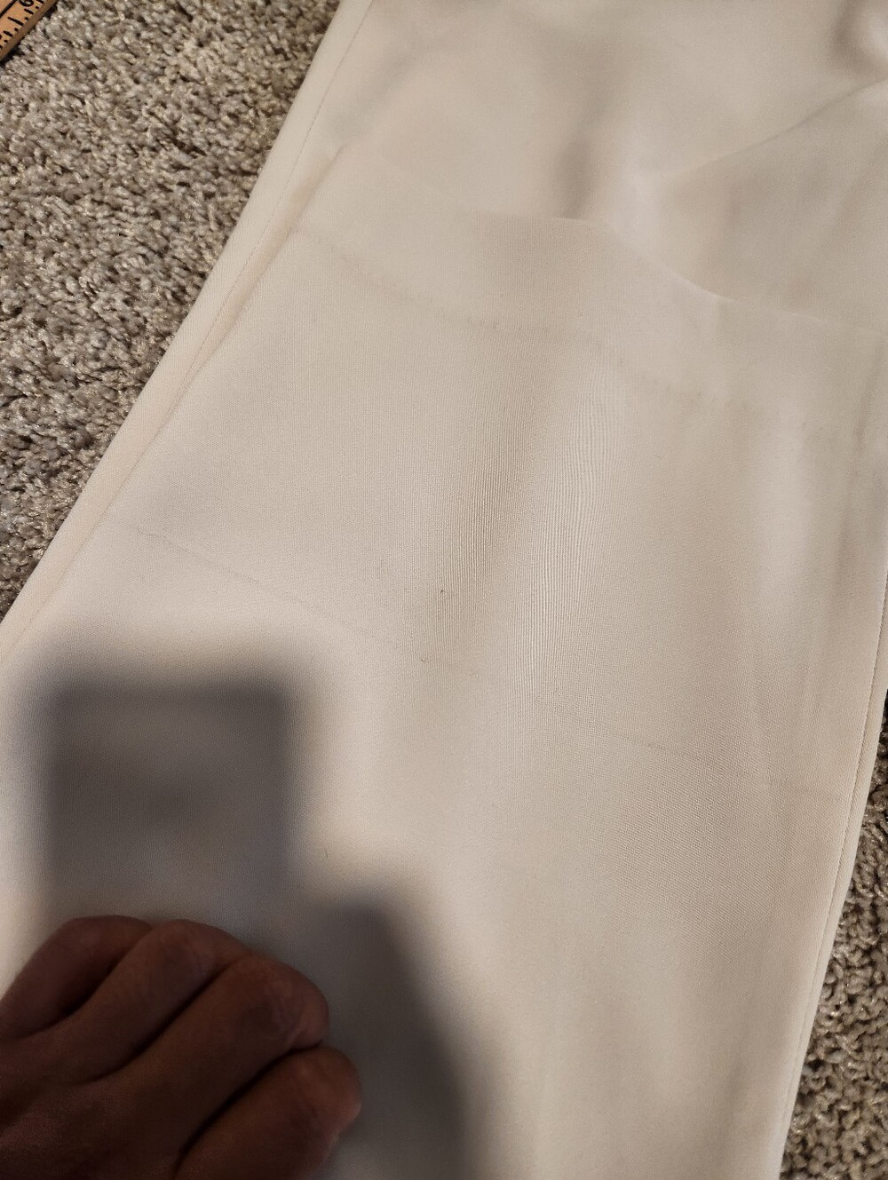 NWT Quince Stretch Crepe Pleated Wide Leg Pants Size 6 In Sand - Picture 11 of 12